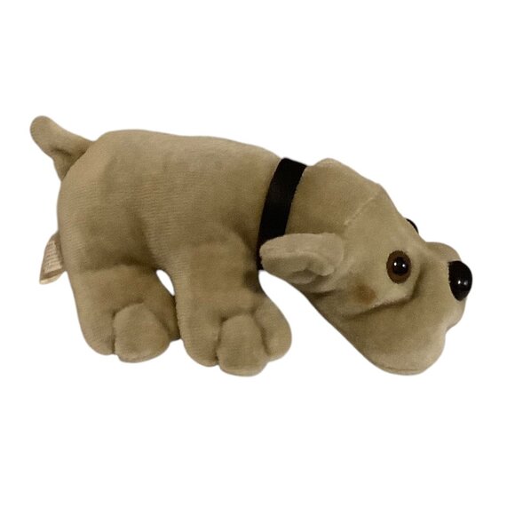 Vintage Kennel Kuddlees Beige Bulldog Plush 6.5” Stuffed Animal - Picture 2 of 7